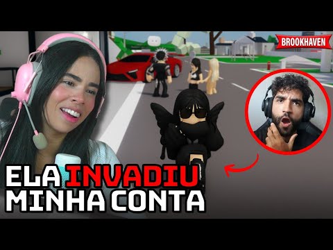 Minha Irmã INVADIU minha conta no ROBLOX