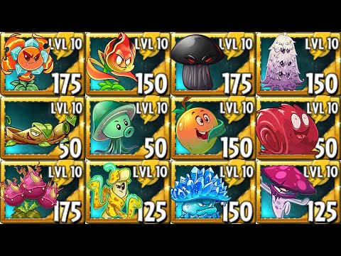 PVZ2 ALL NEW PREMIUM PLANTS POWER-UP! IN PLANTS VS ZOMBIES 2