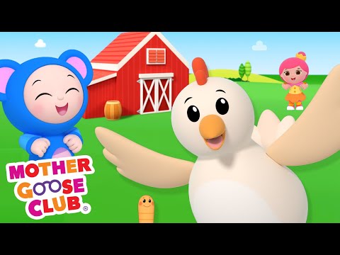 Bok Bok Chicken | Farm Animals Song 🐔🥚☀️ | Mother Goose Club Cartoons #NurseryRhymes