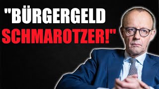 Merz streicht Bürgergeld für Arbeitsverweigerer.