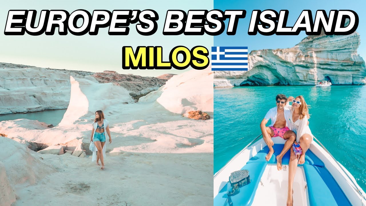 Europe’s Best Island! Travel to the Moon- Why You Should Visit Milos In GREECE!￼