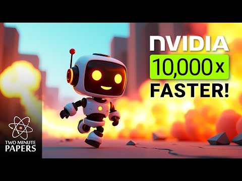 NVIDIA’s New AI: Training 10,000x Faster!