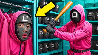 I Survived Squid Game Camouflage Hide And Seek!
