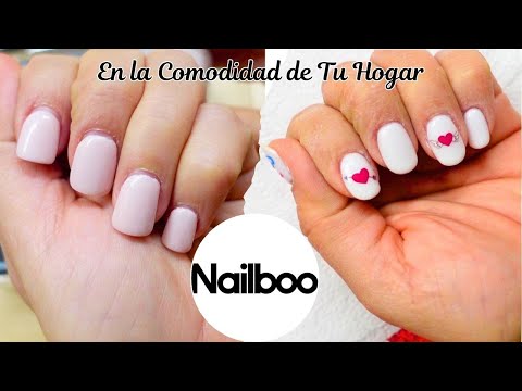 Como Hacerte Uñas Acrilicas en Casa con Nailboo Kit Powder Paso a Paso Facil