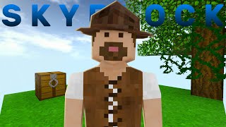 Sobrevivi no skyblock do Survivalcraft