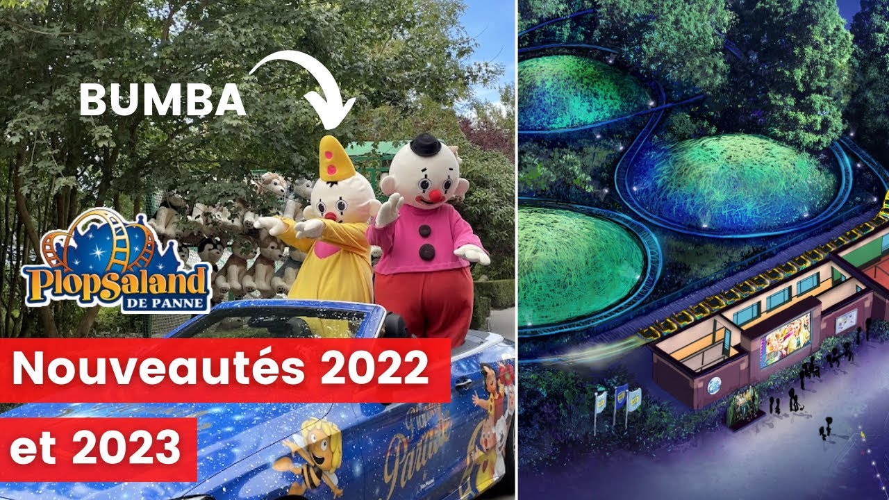 On découvre les nouveautés 2022 et 2023 de Plopsaland