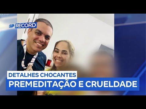 PM que atirou na esposa em clínica de Santos (SP) diz em reconstituição que não lembra do ocorrido