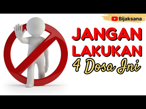 Jangan Lakukan 4 Dosa Ini - Renungan Bijaksana - Renungan Pagi Kristen Hari Ini