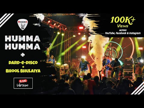 HUMMA HUMMA + DARD-E-DISCO + BHOOL BHULAIYAA | MASHUP | LIVE VERSION | #Sparsha2K25
