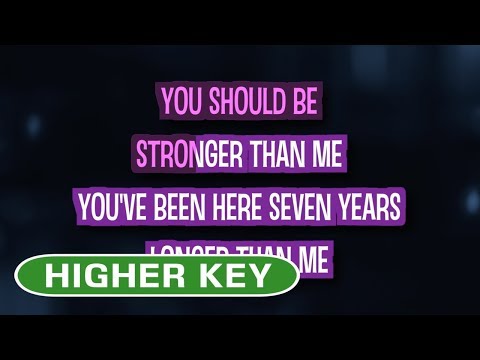 Stronger Than Me (Karaoke Higher Key) – Amy Winehouse