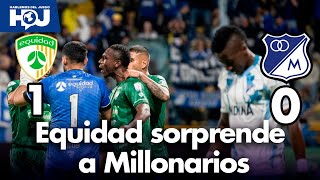 ¡Sorpresa en Bogotá! Millonarios cae ante Equidad 1-0: Goles y Análisis | Juan Felipe Cadavid
