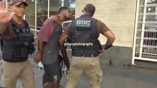Prisão pela Guarda Municipal e a Polícia Militar em Copacabana no dia 04/02/2025.