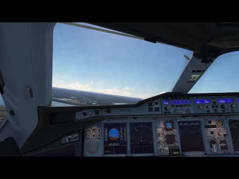 Qatar Airways A380 take off London Heathrow