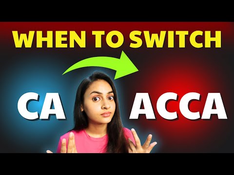 Can you SWITCH from CA to ACCA? | @azfarKhan