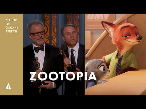 'Zootopia' | Behind the Oscars Speech