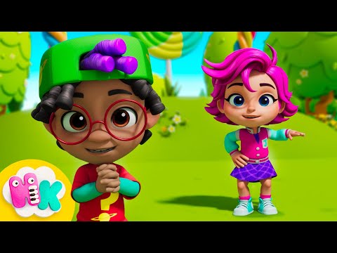 Hokey Cokey (The Hokey Pokey) 🕺👋 Dance Songs for Kids | HeyKids Nursery Rhymes