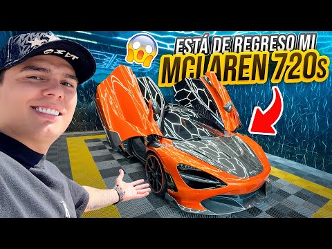 ESTÁ DE REGRESO MI MCLAREN 720s RYFT Y QUEDÓ IMPRESIONANTE | ManuelRivera11