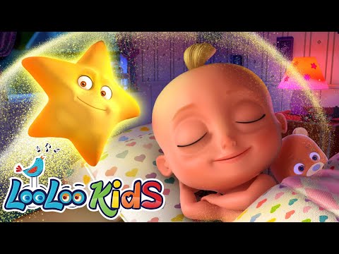 Twinkle Twinkle Little Star | 10 Minutes of Nursery Rhymes by LooLoo Kids