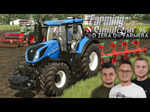 Pierwszy Nabytek w 2025 roku! "OD ZERA DO FARMERA" #50 🚨FS 25🚨 Marcowa orka i nawozy! 🔥MST