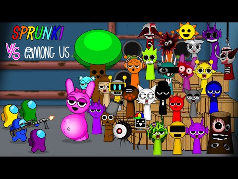 어몽어스 Among Us VS Incredibox Mysterious Sprunki | Peanut Among Us Animation Zombie