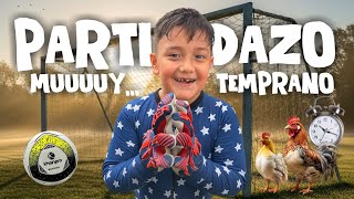 🌅⚽Thiago en la cancha desde bien temprano y un PATIDAZO! 😴🔥