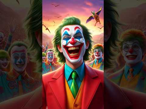 Joker vs super heroes #spiderman #shorts
