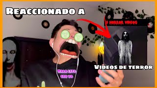 REACCIONADO A VIDEOS DE TERROR EN LA VIDA REAL 😨-Botsito _13