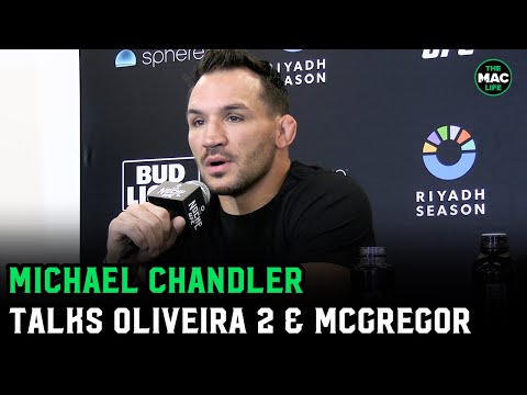 Michael Chandler on Conor McGregor: "It's different booking him than booking other fights"