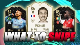 FIFA 20 - WHAT PLAYERS TO SNIPE DURING TOTY CRASH! FULL TOTY YEAR OUT NOW!