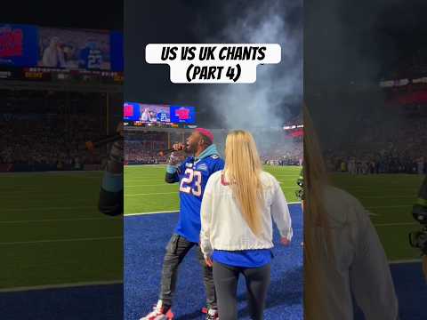 US Vs UK Chants Part 4 🏈⚽️ - Let’s go Buffalo ￼#United #buffalo #chant #fans #football #soccer