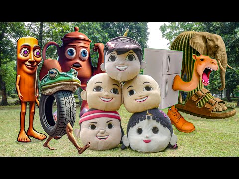 DRAMA BADUT BOBOIBOY VS ANOMALI!! MENCARI MAINAN ANONALU TUNG TUNG TUNG SAHUR