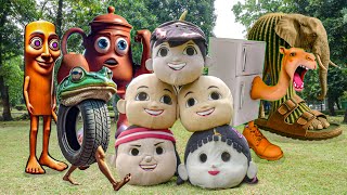 DRAMA BADUT BOBOIBOY VS ANOMALI!! MENCARI MAINAN ANONALU TUNG TUNG TUNG SAHUR