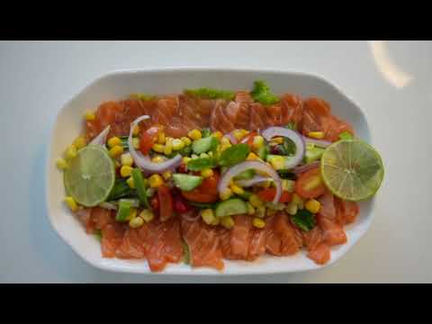 Salmon  Spicy  Salad | Recipe for Salmon Spicy salad Thai style