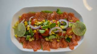 Salmon  Spicy  Salad | Recipe for Salmon Spicy salad Thai style