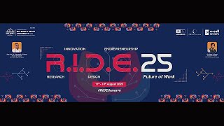 🔴 || LIVE | R.I.D.E. 2025 ( Research, Innovation, Design, and Entrepreneurship)