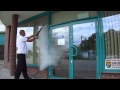 Window cleaning by Optima Steamer [HD]