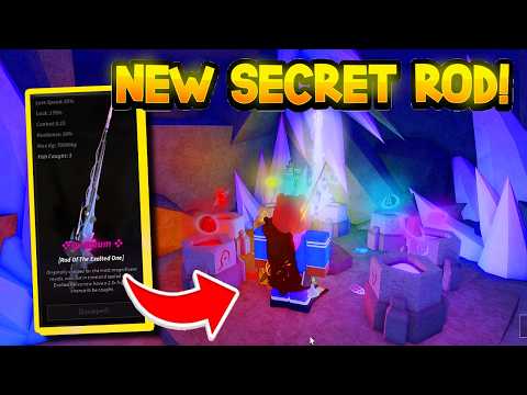 Completing GOLDEN TIDE UPDATE & Obtaining EXALTED ROD in Roblox Fisch