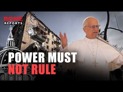 YouTube video thumbnail: Pope Leo on the Current Disregard of International law