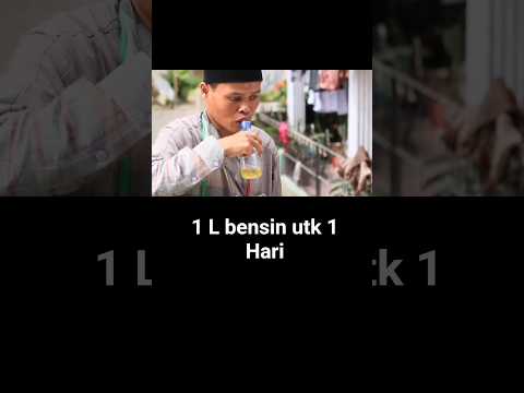 Hirup 1 L uap bensin dalam sehari