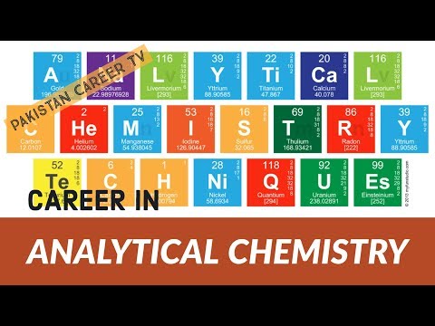 Career In Analytical Chemistry