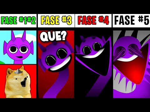 SPRUNKI de NIVEL 1 al NIVEL 5 💀(SPRUNKI INCREDIBOX PARASITO) - Juegos con cheems