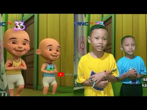 Tiru Aksi Upin Ipin || Upin Ipin Membuat Mainan Dinosaurus || Upin Ipin Episode Baru