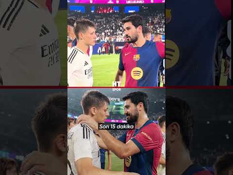 Arda Güler ve İlkay Gündoğan, Maç Sonrası Kaynatıyor 😅 - HT Spor #shorts