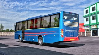 Brand New TNSTC Economy A/C Bus Driving on jateng village | TNSTC Gameplay.