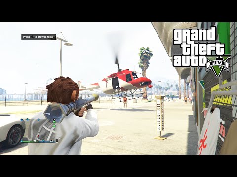 GTA 5 Online Lui Calibre's Solo Adventures #5 - Shopping and Killing Spree