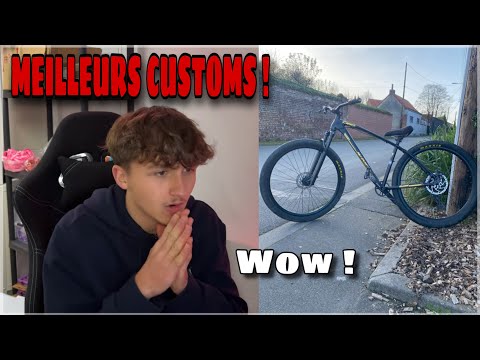 JE RÉAGIS À VOS BEST CUSTOMS BIKELIFE