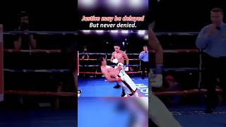 Karma will not spare any despicable person#boxing