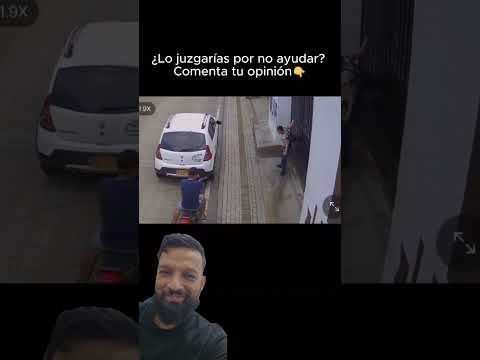 ¿Lo juzgarías por no ayudar Comenta tu opinión👇 #amor #motos #caidas #caida