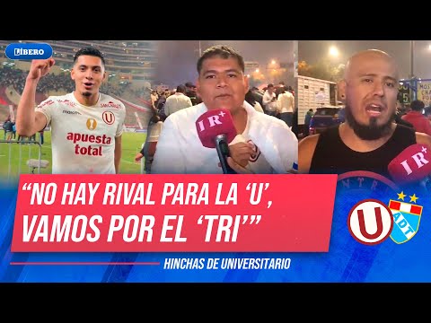 UNIVERSITARIO 5-0 ADT: Hinchas se ilusionan con el TRICAMPEONATO y ELIMINAR A PALMEIRAS | Líbero
