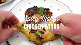 Spicy Mango Chicken Wings